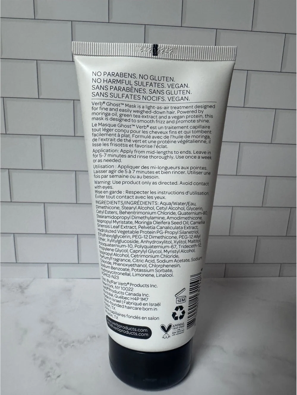 Verb Ghost Hair Mask 6.3 oz / 200 mL – Fine to Medium Hair